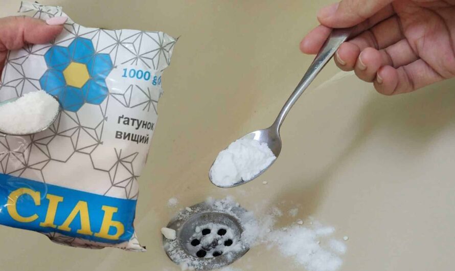 Секрет чистоти на кухні: Чому потрібно регулярно засипати сіль у раковину