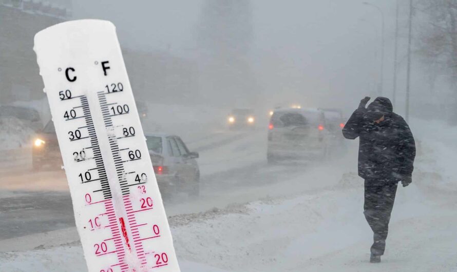 Потужні снігопади та морози до -25°C. На Україну суне сильний циклон