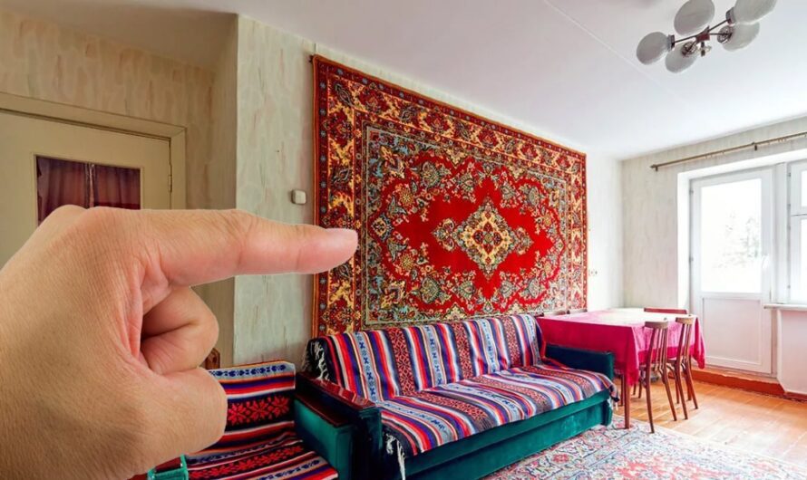 Для чого колись вішали на стіну килими, та яку саме користь це приносило